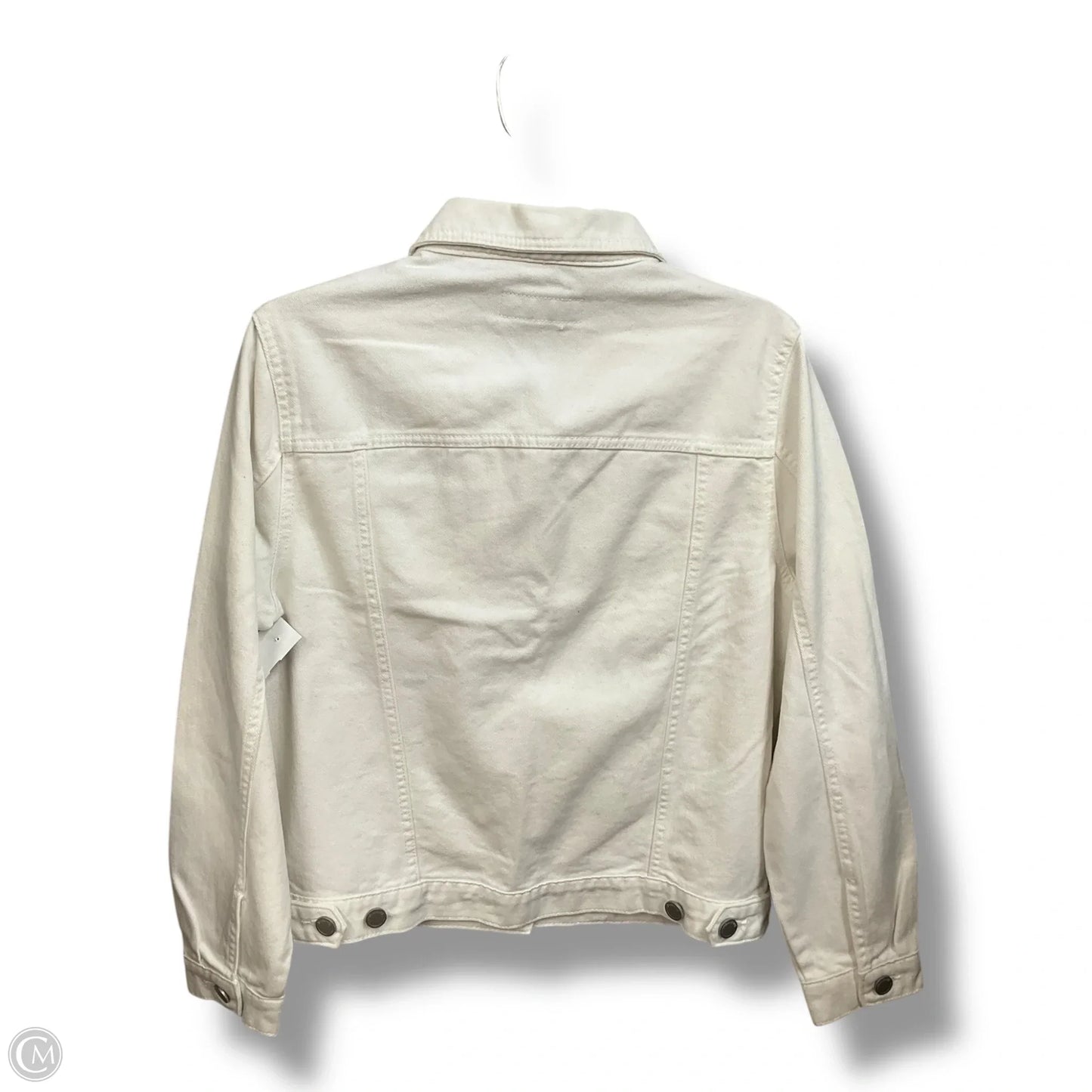 Jacket Denim By Blanknyc In White Denim, Size: S