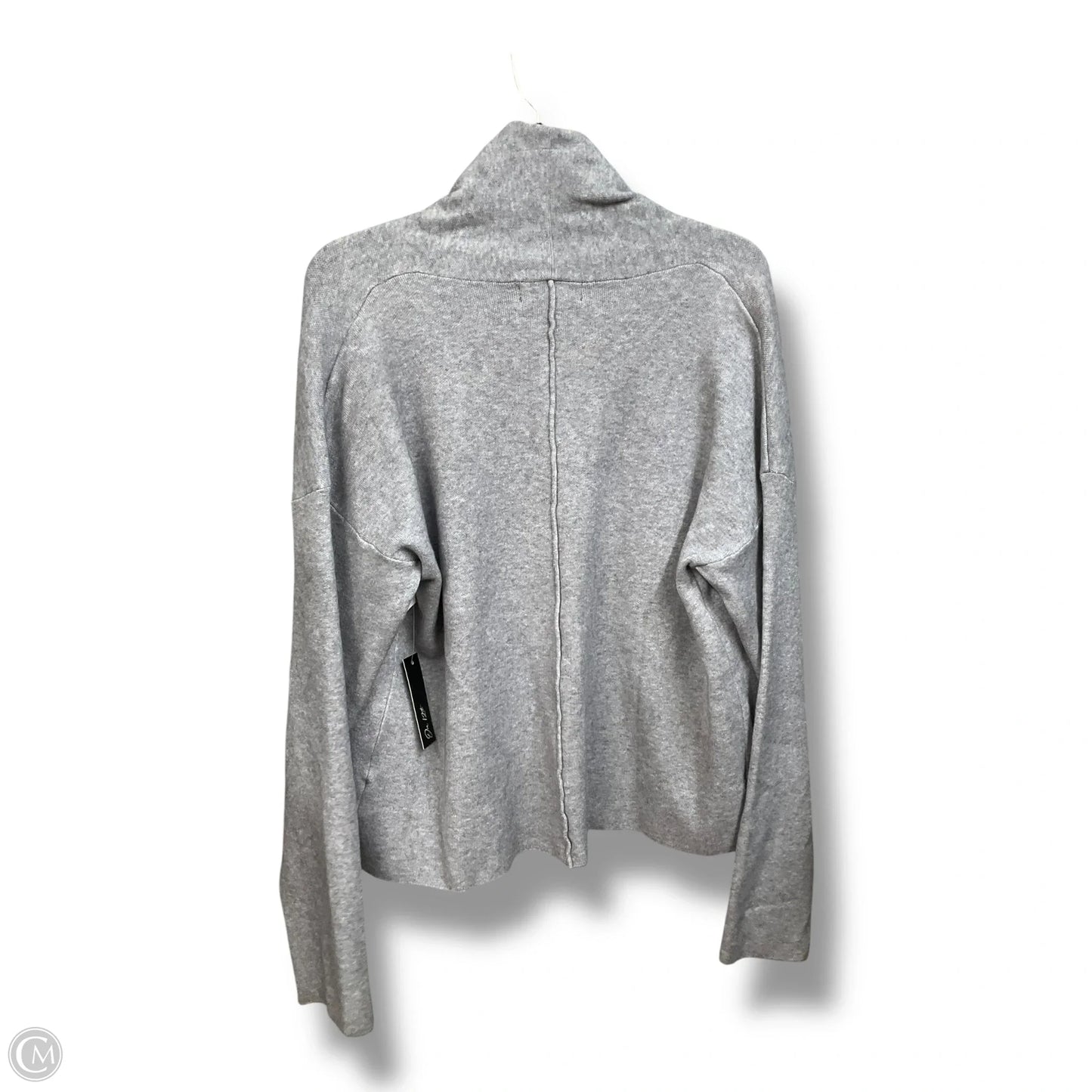 Cardigan By Clothes Mentor In Grey, Size: Xl