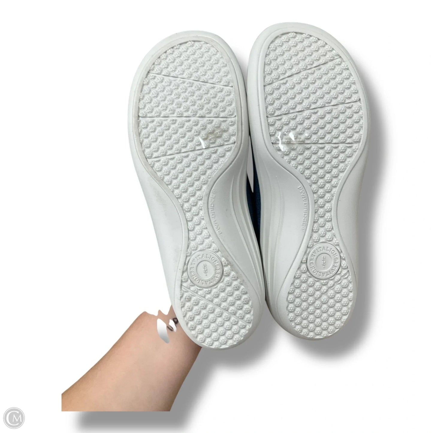 Shoes Flats By Clothes Mentor In Blue, Size: 9.5