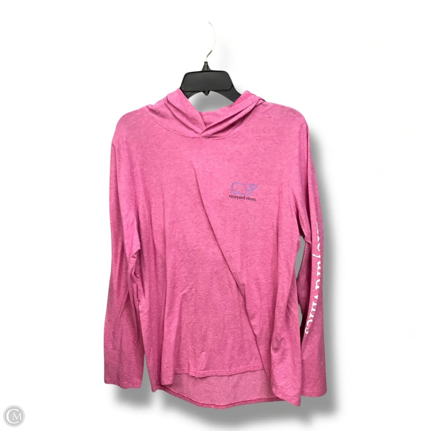 Top Long Sleeve Basic By Vineyard Vines In Pink, Size: Xl