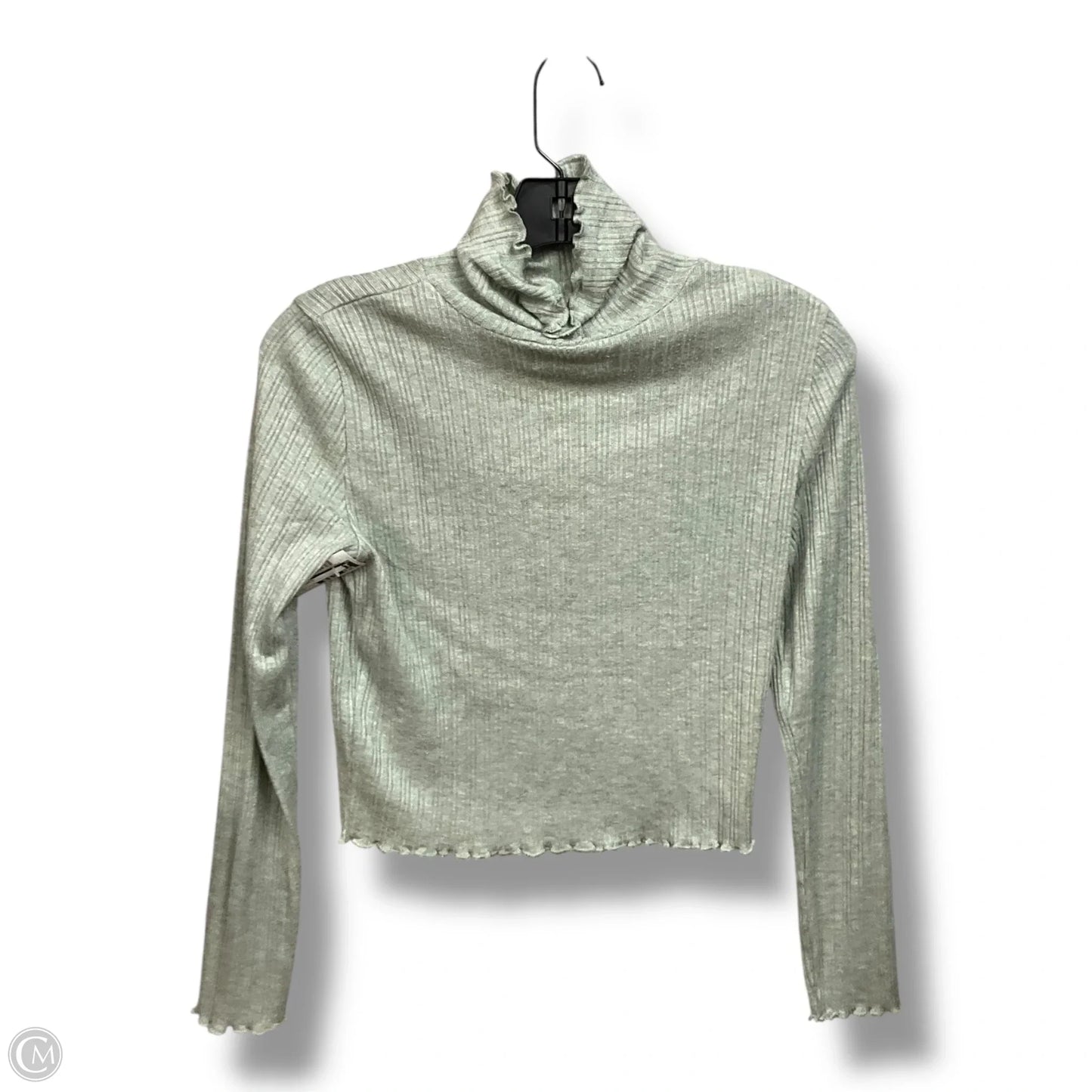Top Long Sleeve Basic By Madewell In Green, Size: S