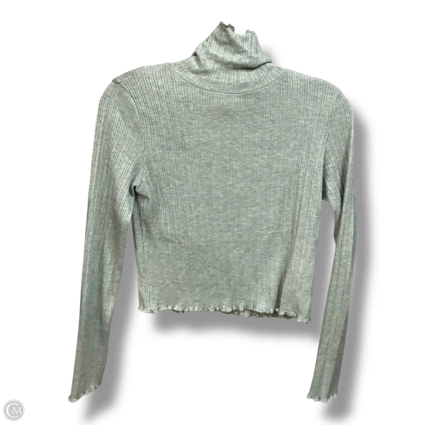 Top Long Sleeve Basic By Madewell In Green, Size: S