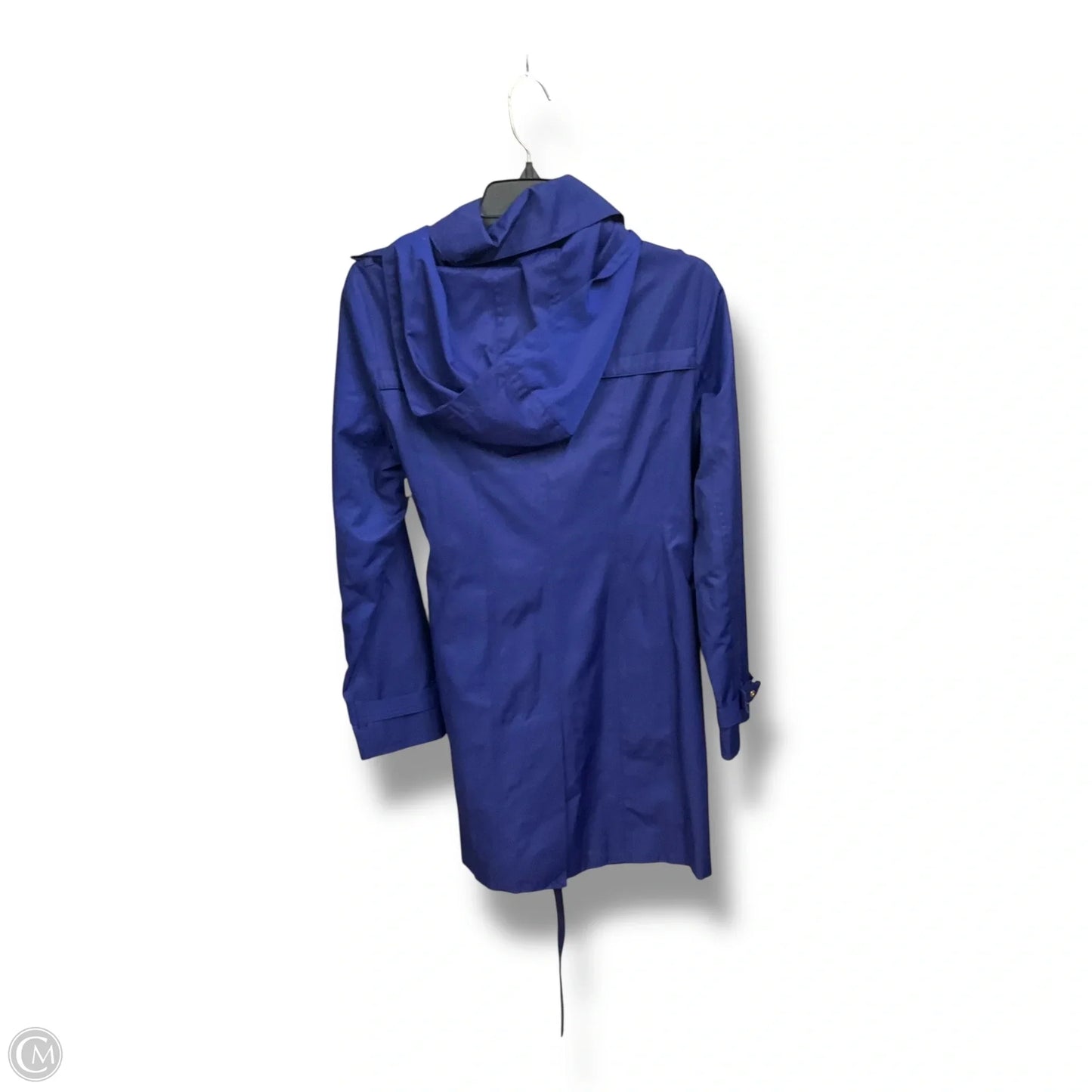 Coat Raincoat By Michael By Michael Kors In Blue, Size: Xs