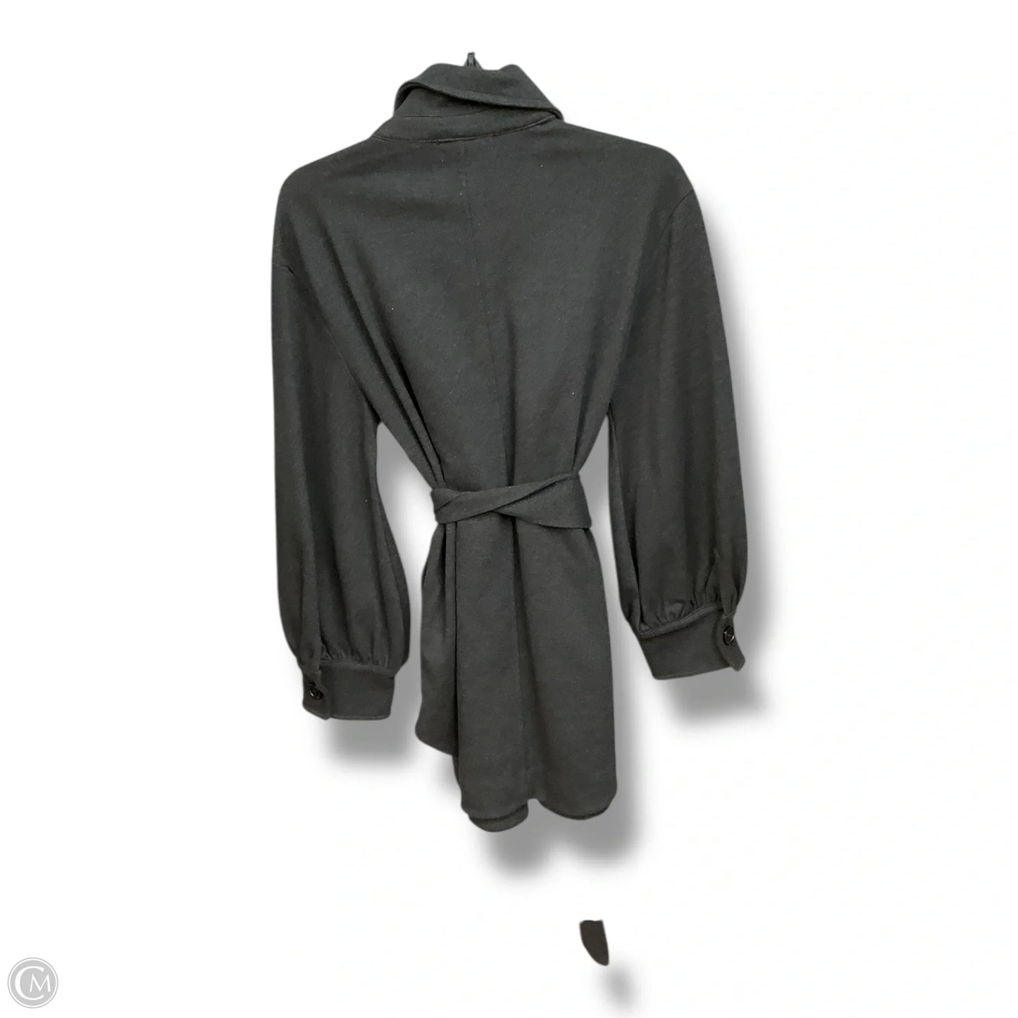 Jacket Shirt By Banana Republic In Grey, Size: S