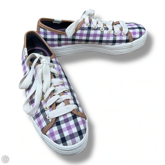 Shoes Sneakers By Keds In Plaid Pattern, Size: 6.5