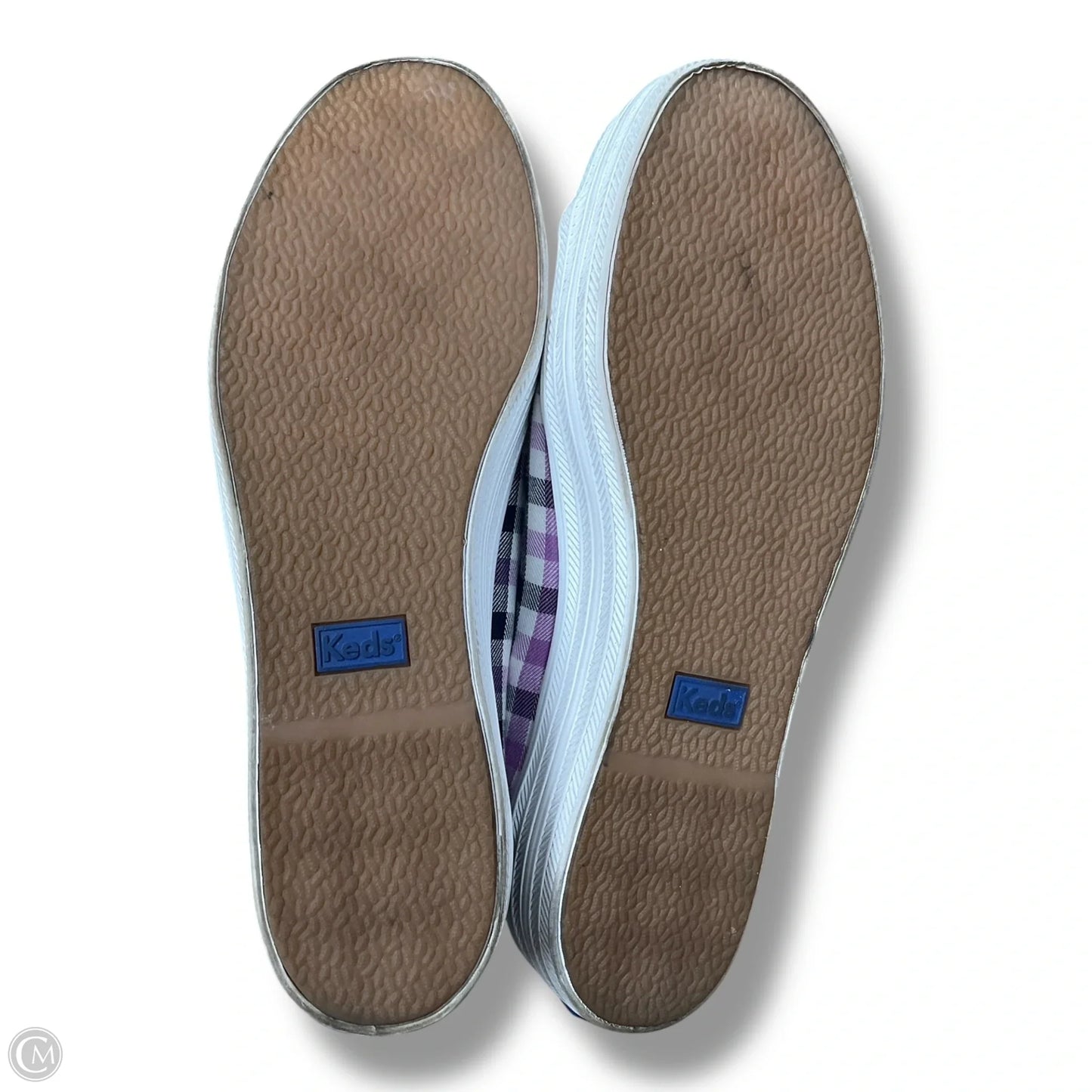 Shoes Sneakers By Keds In Plaid Pattern, Size: 6.5