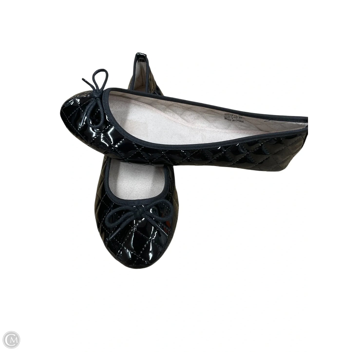 Shoes Flats By Clothes Mentor In Black, Size: 9