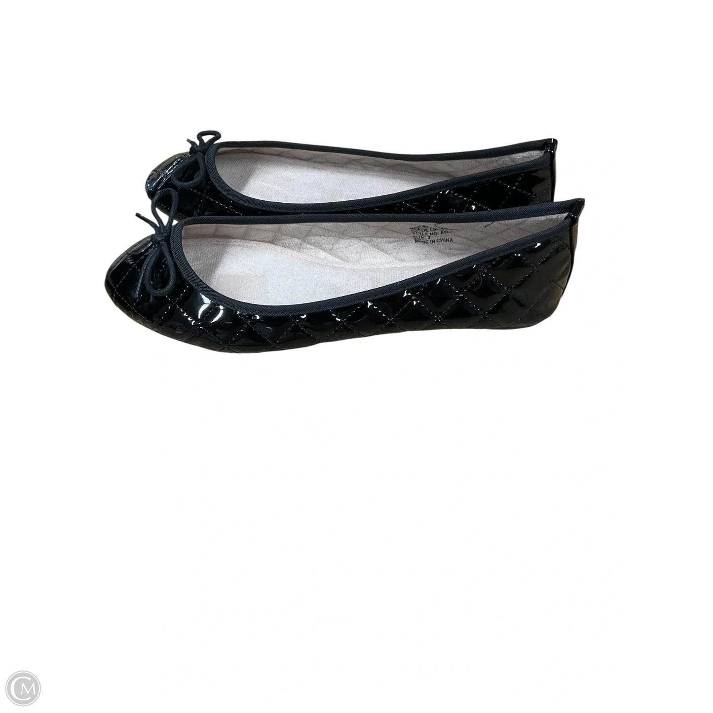 Shoes Flats By Clothes Mentor In Black, Size: 9