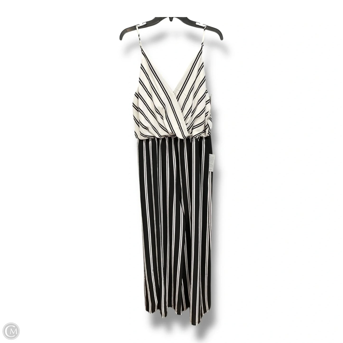 Jumpsuit By Chelsea 28 In Striped Pattern, Size: L