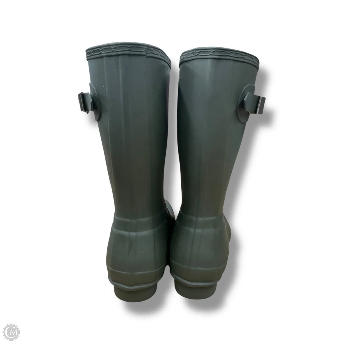 Boots Rain By Hunter In Green, Size: 8