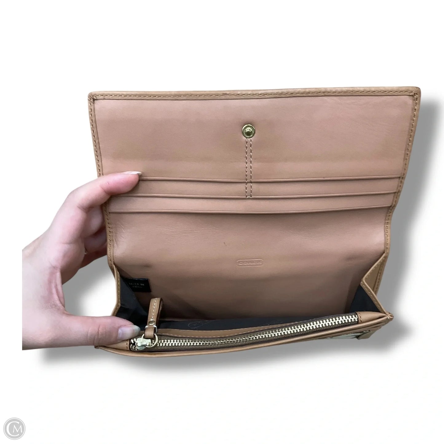 Wallet Designer By Coach, Size: Medium