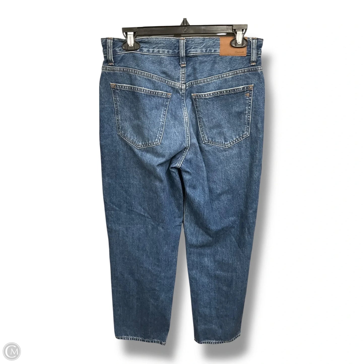Jeans Straight By Madewell In Blue Denim, Size: 2
