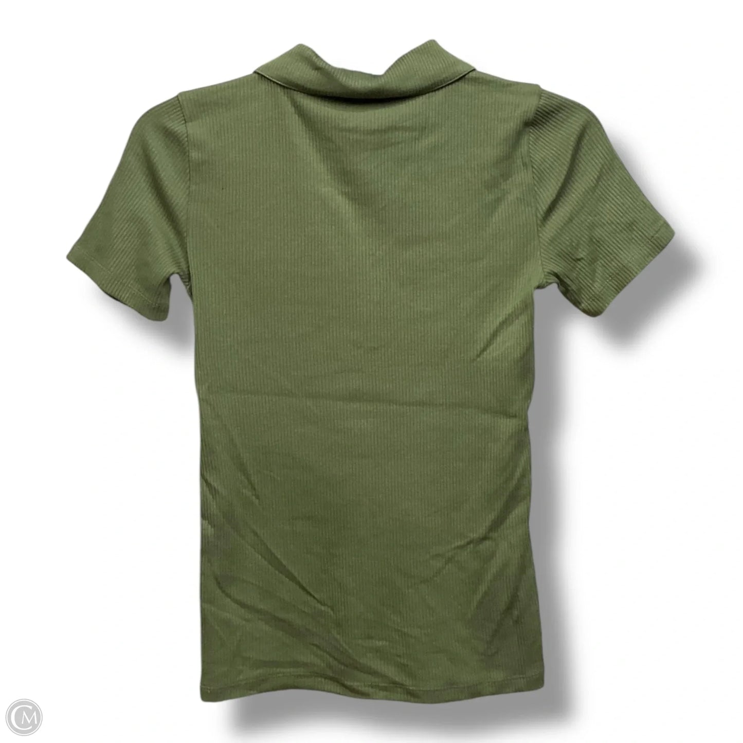 Top Short Sleeve By J. Crew In Green, Size: Xs