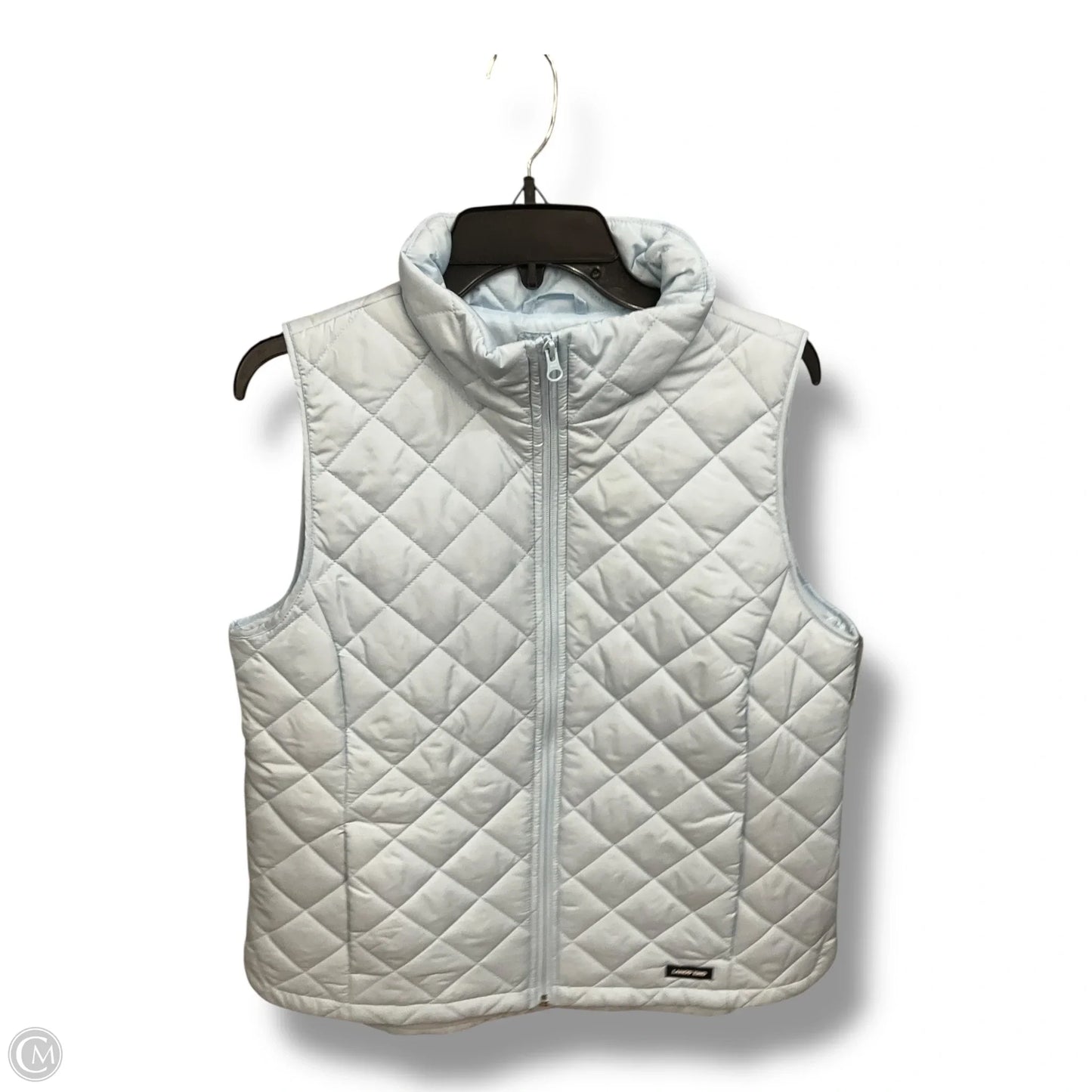 Vest Puffer & Quilted By Lands End In Blue, Size: M