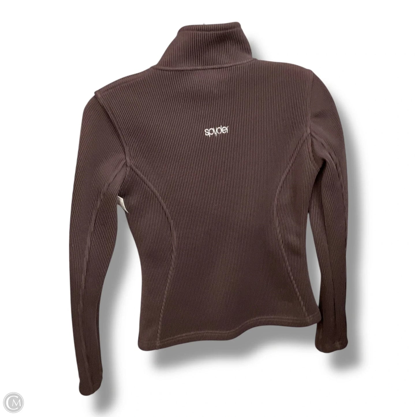Athletic Jacket By Spyder In Brown, Size: Xs