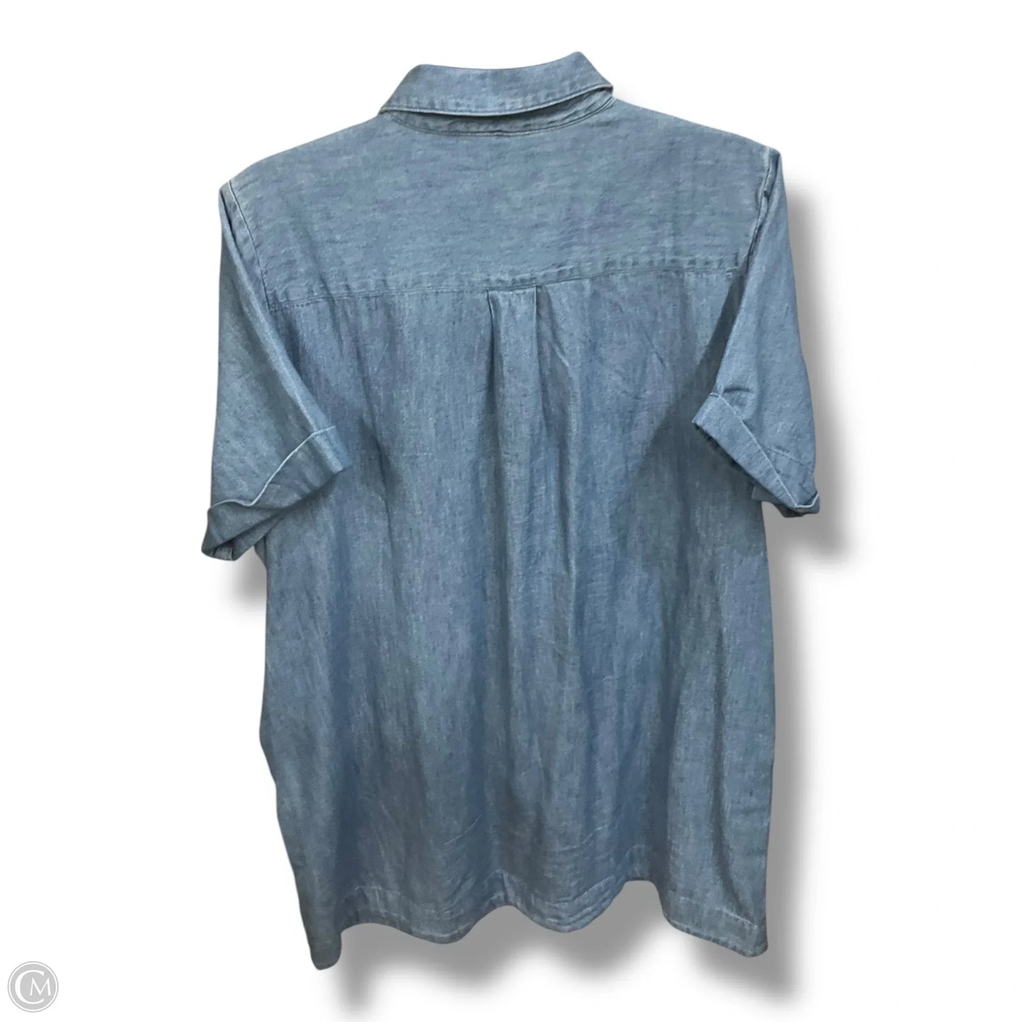 Dress Casual Short By Old Navy In Blue Denim, Size: Xl