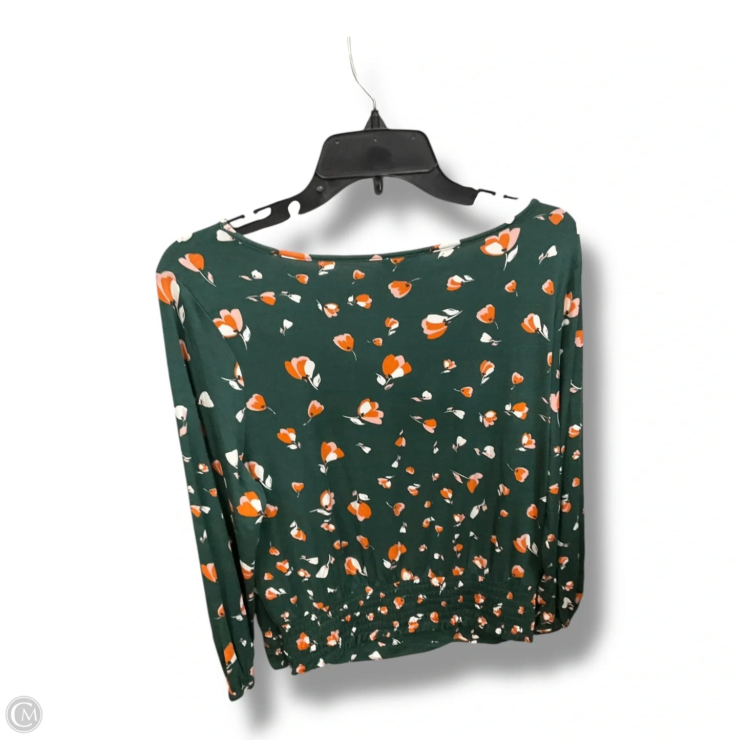 Top Long Sleeve By Ann Taylor In Floral Print, Size: Mp