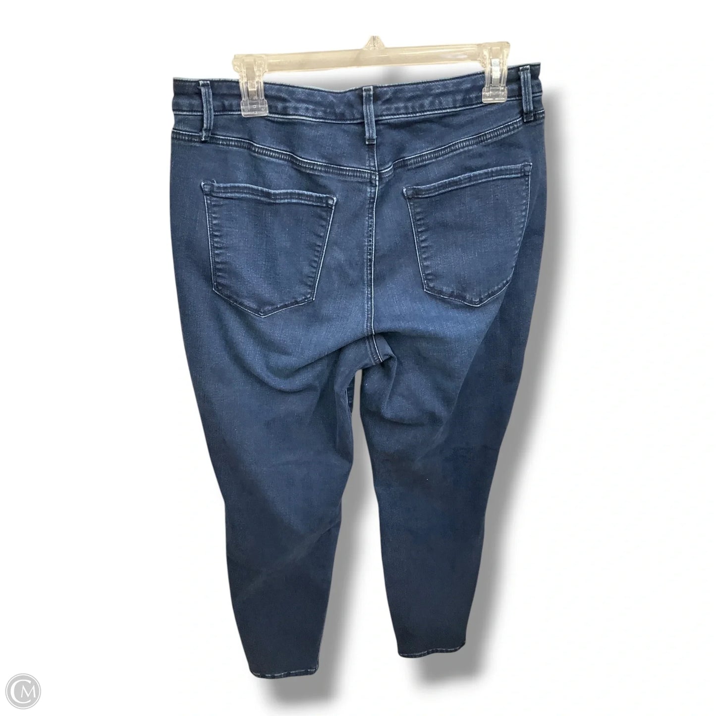 Jeans Skinny By Talbots In Blue Denim, Size: 12