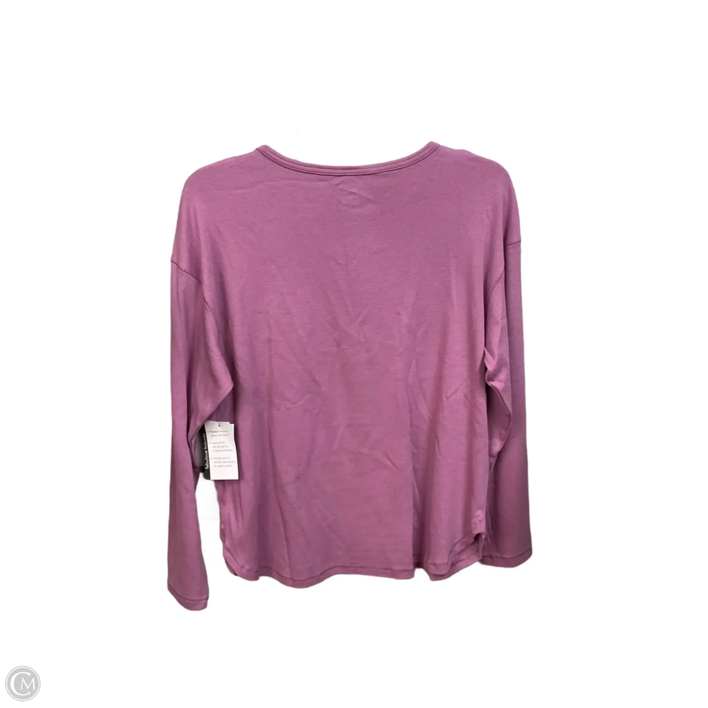 Top Long Sleeve Basic By West Bound In Purple, Size: Mp