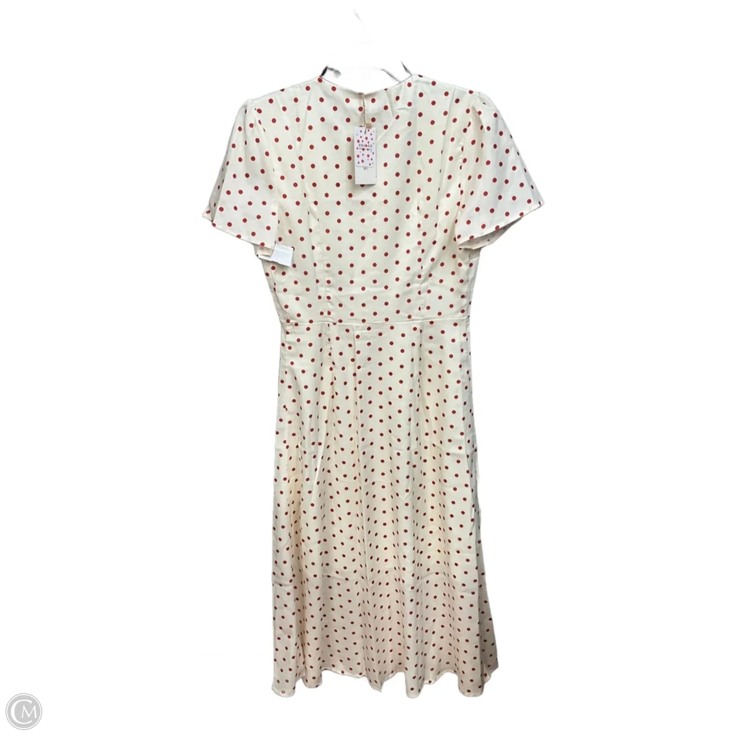 Dress Casual Midi By Clothes Mentor In Polkadot Pattern, Size: S