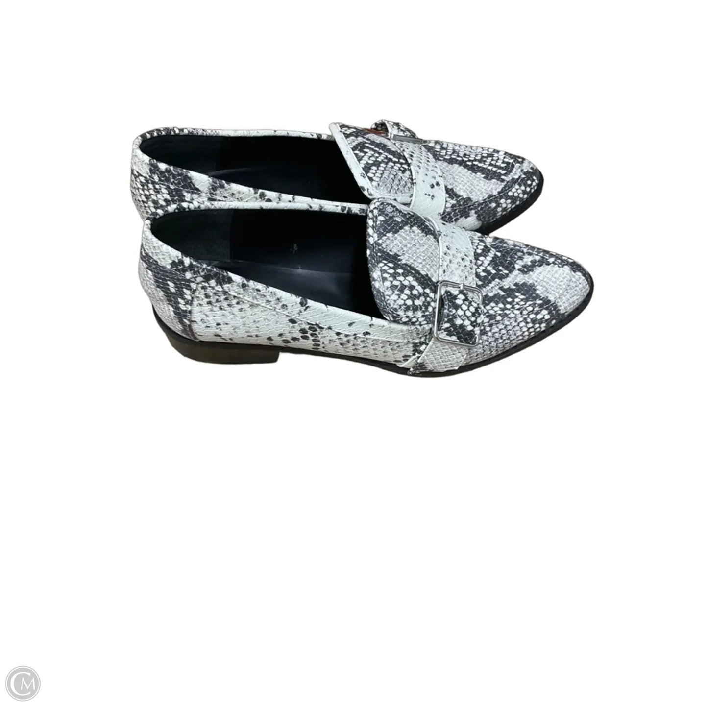 Shoes Flats By Bleecker & Bond In Snakeskin Print, Size: 9