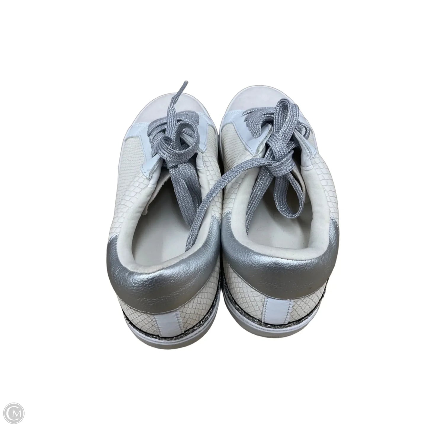Shoes Sneakers By A New Day In Silver & Tan, Size: 9