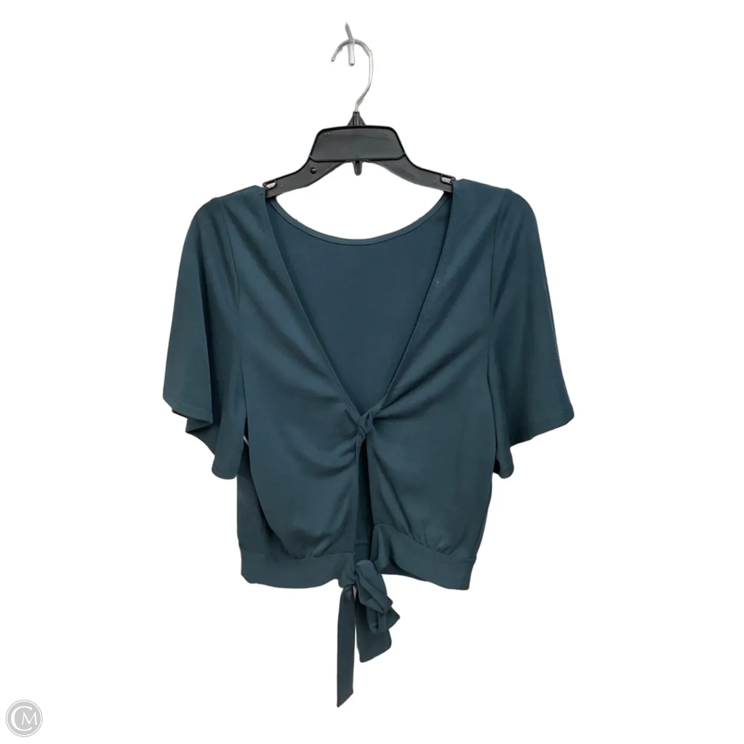 Top Short Sleeve By Gentle Fawn In Teal, Size: S
