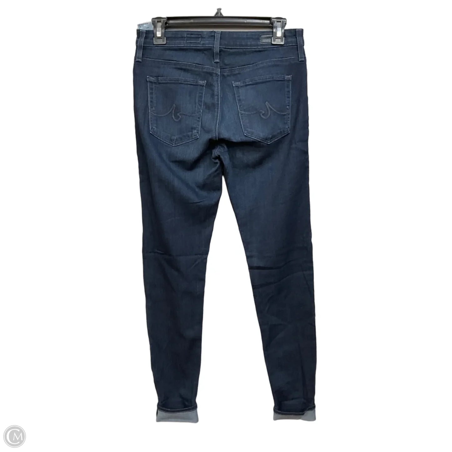 Jeans Skinny By Adriano Goldschmied In Blue Denim, Size: 6