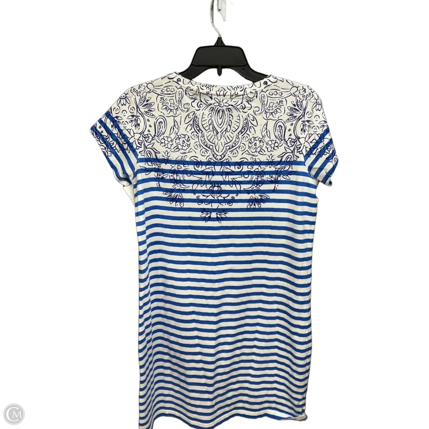 Dress Casual Short By Vineyard Vines In Striped Pattern, Size: S