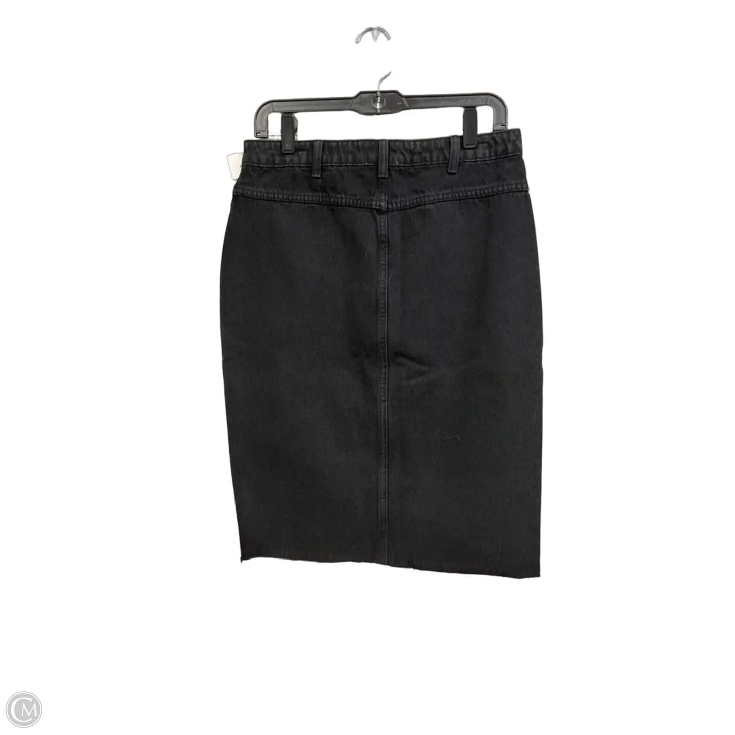 Skirt Midi By Marine Layer In Black Denim, Size: 6