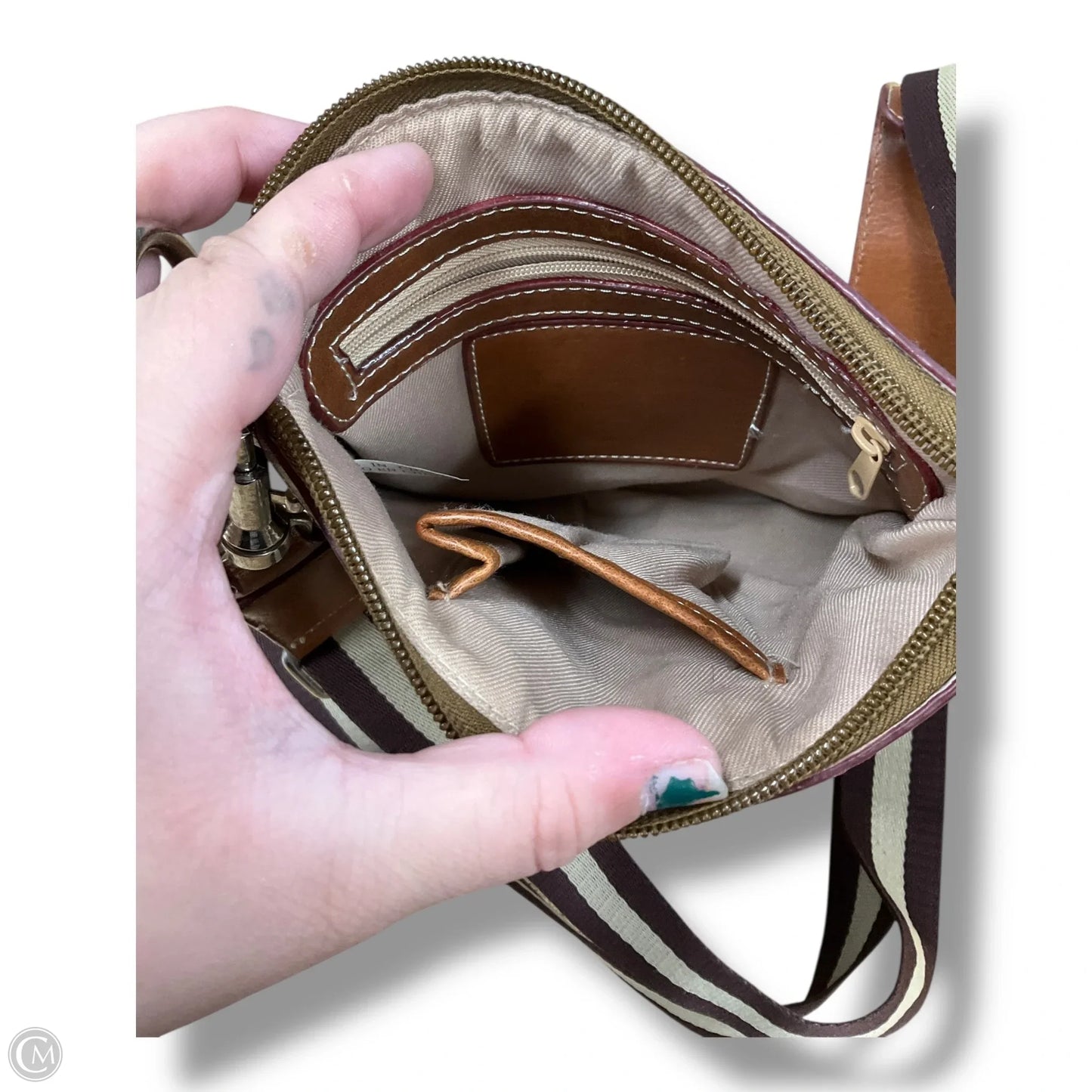 Crossbody Designer By Coach, Size: Small