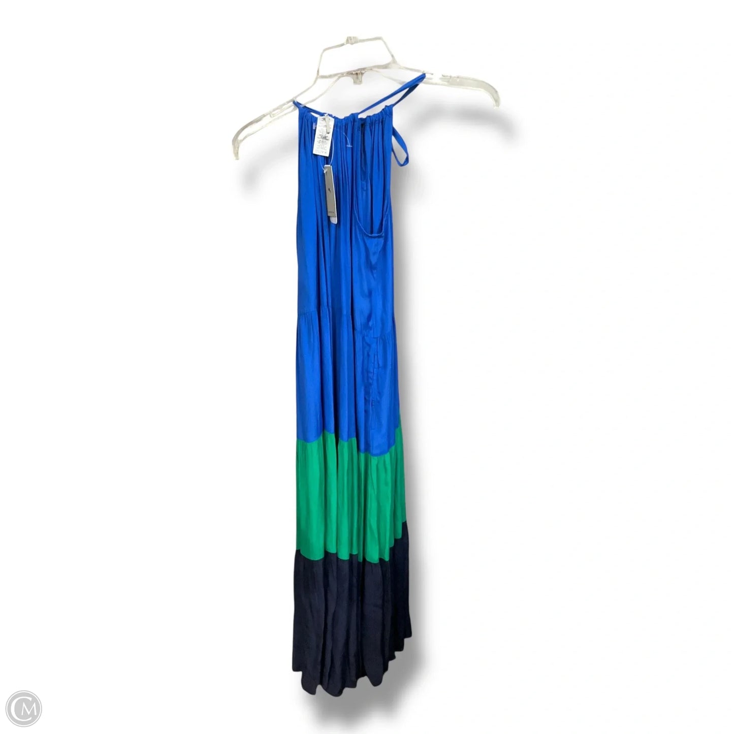 Dress Casual Midi By Tommy Bahama In Blue & Green, Size: S