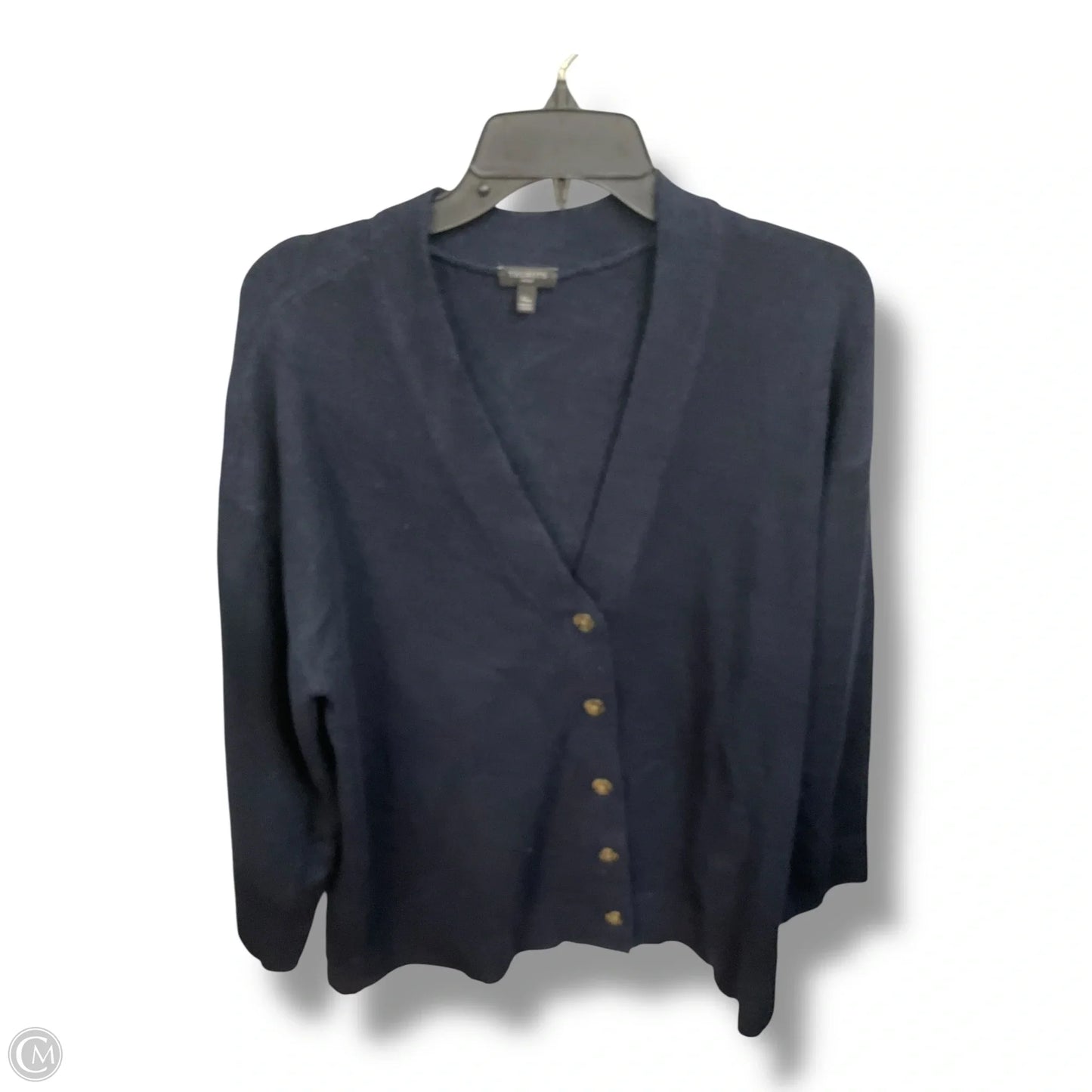 Cardigan By Talbots In Navy, Size: Xl