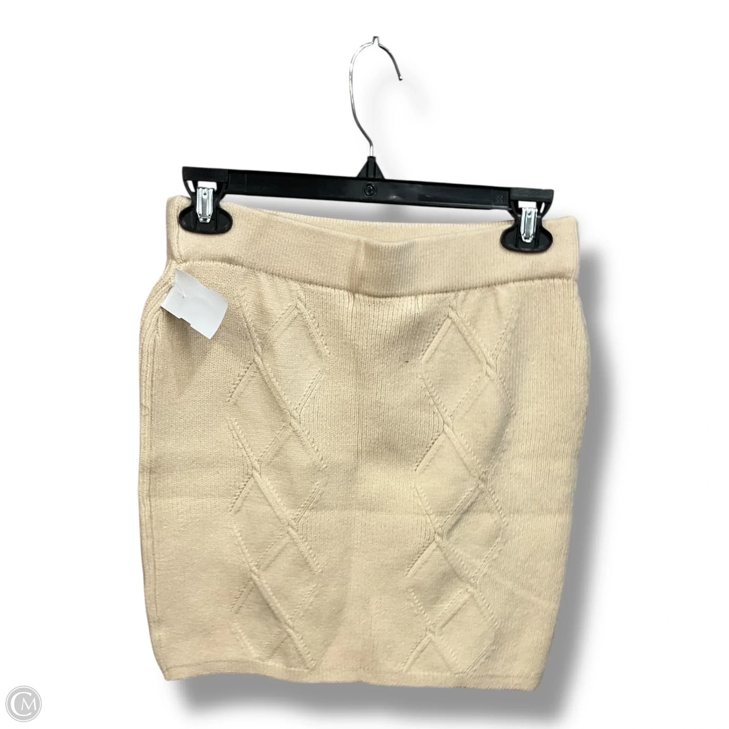Skirt Mini & Short By Cme In Cream, Size: S