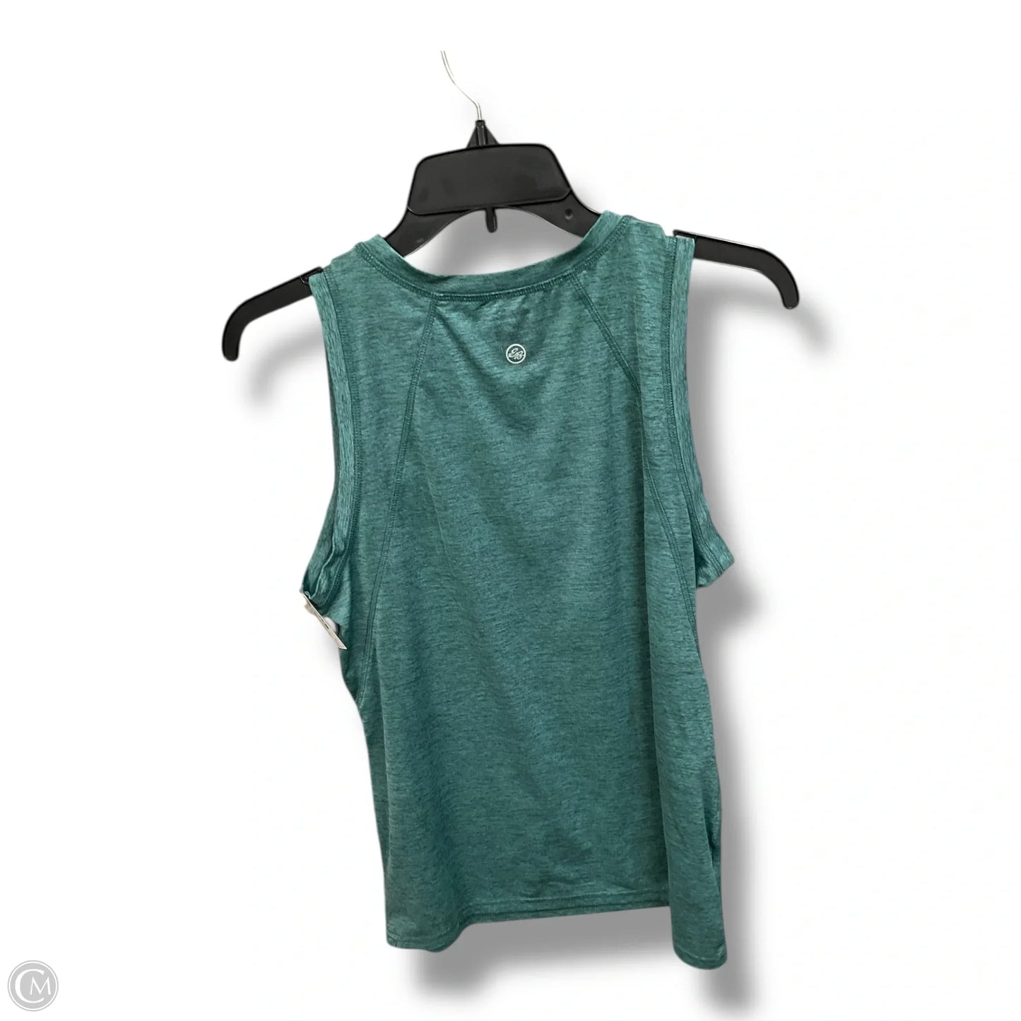 Athletic Top Short Sleeve By Eddie Bauer In Green, Size: M
