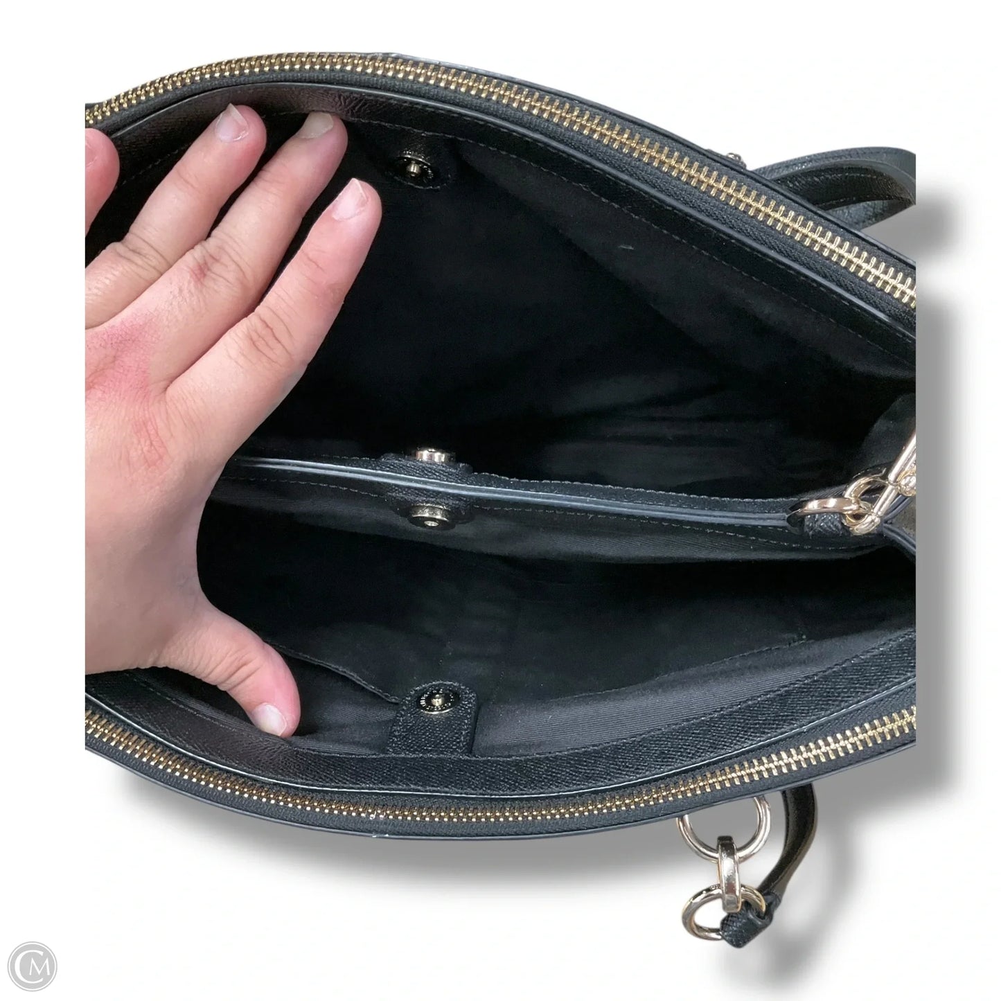 Crossbody Designer By Coach, Size: Large
