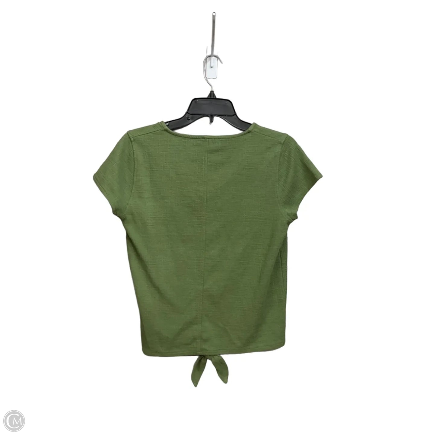 Top Short Sleeve By J. Crew In Green, Size: S
