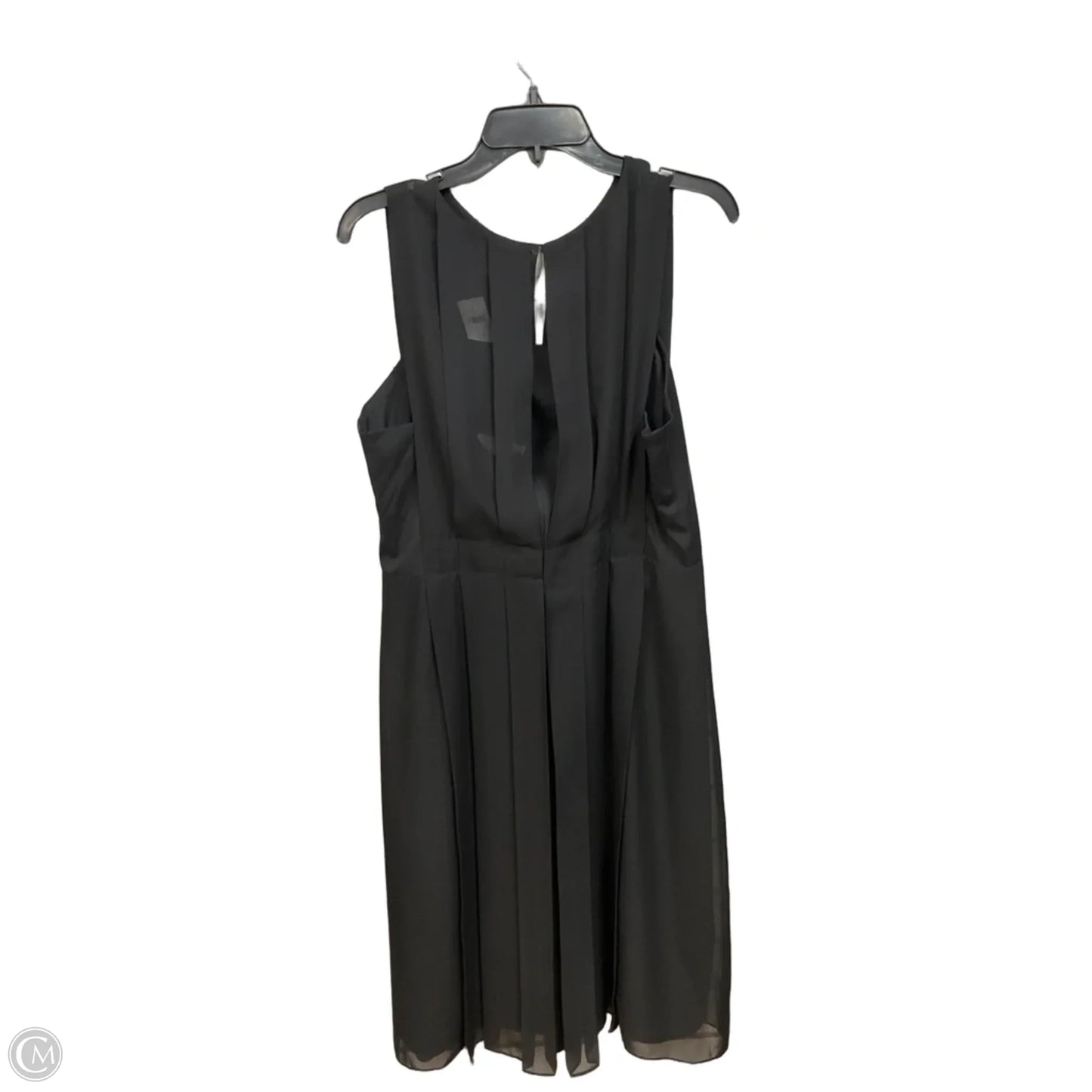 Dress Party Midi By Ann Taylor In Black, Size: L