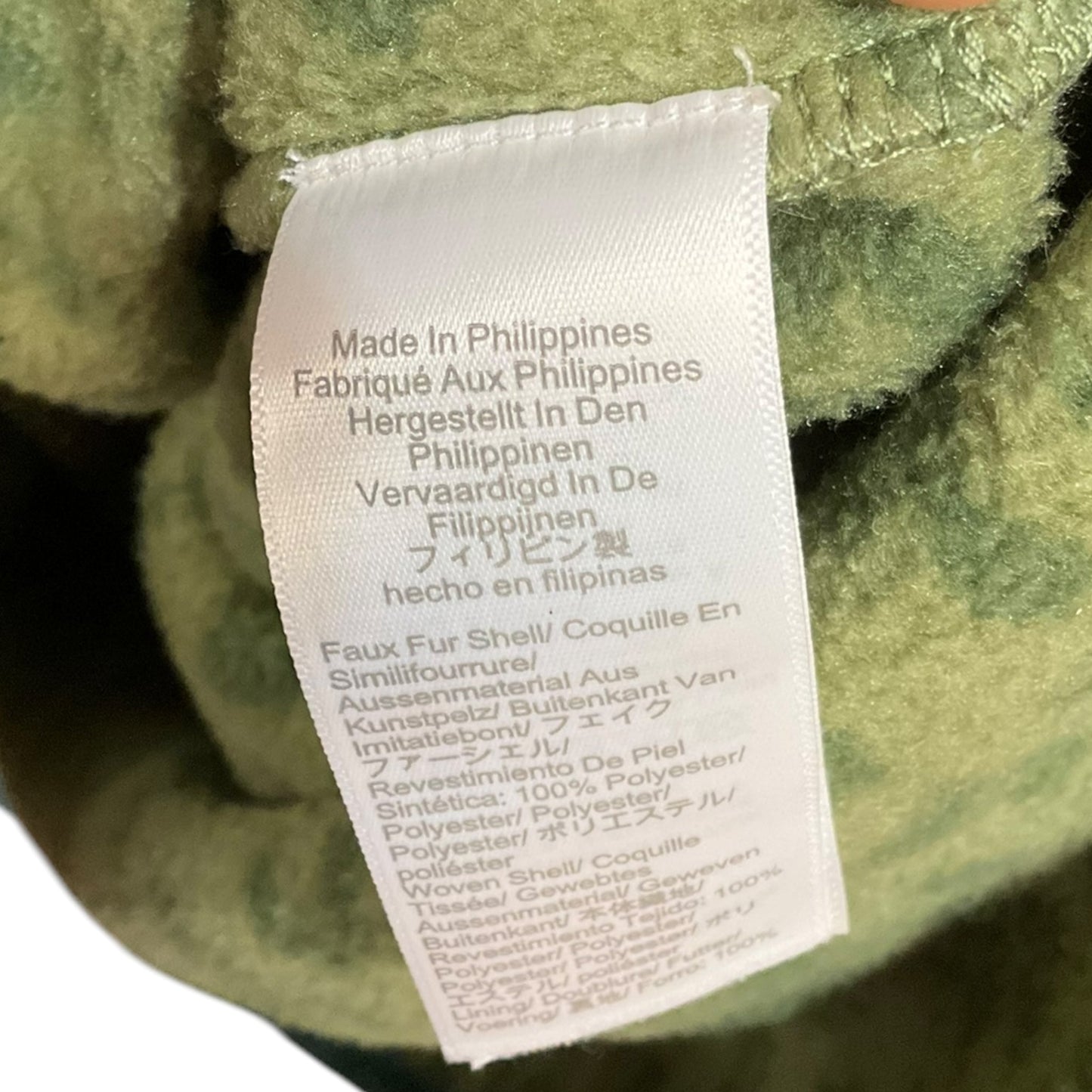 Top Long Sleeve Fleece Pullover By J Crew O In Green, Size: L
