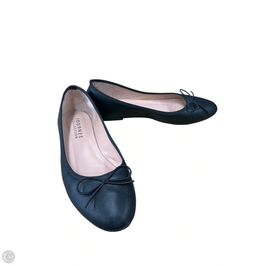 Shoes Flats By Journee In Black, Size: 8.5