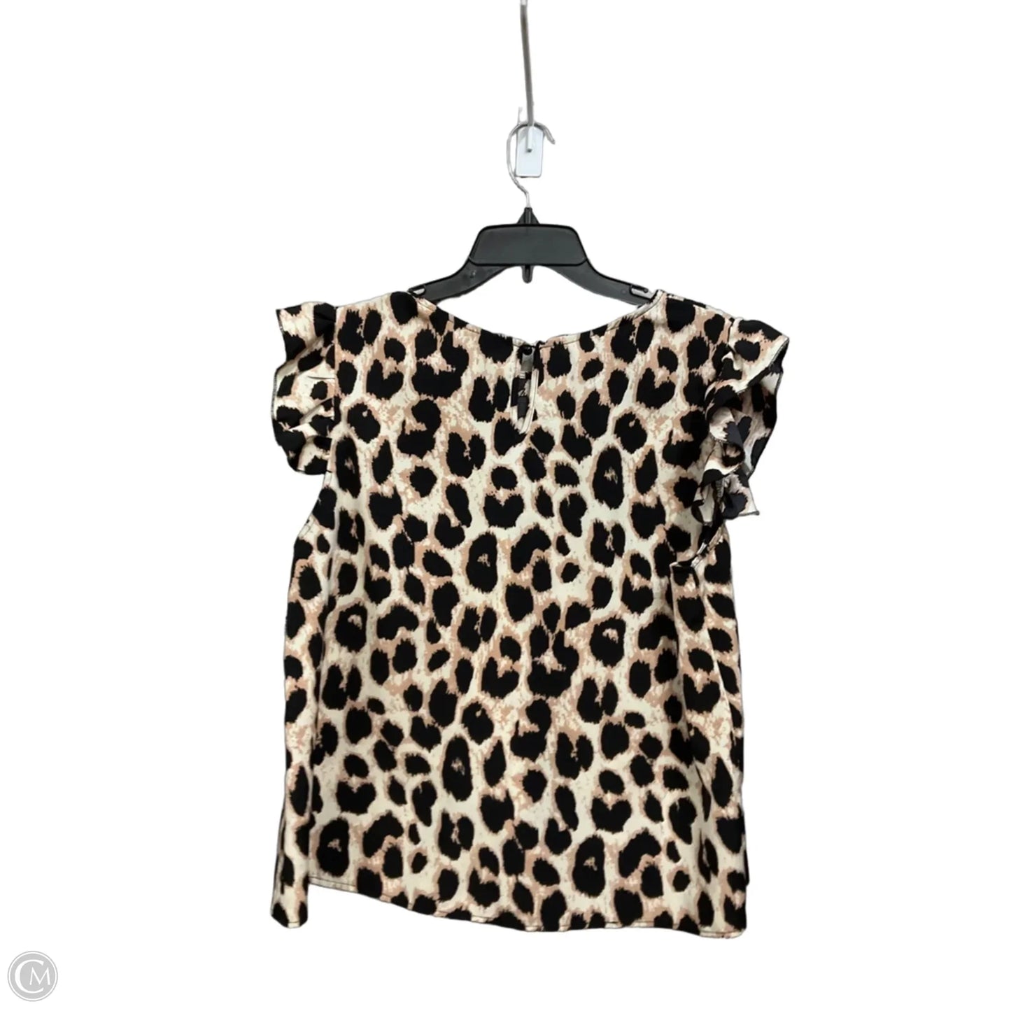 Top Sleeveless By Shein In Animal Print, Size: 1x