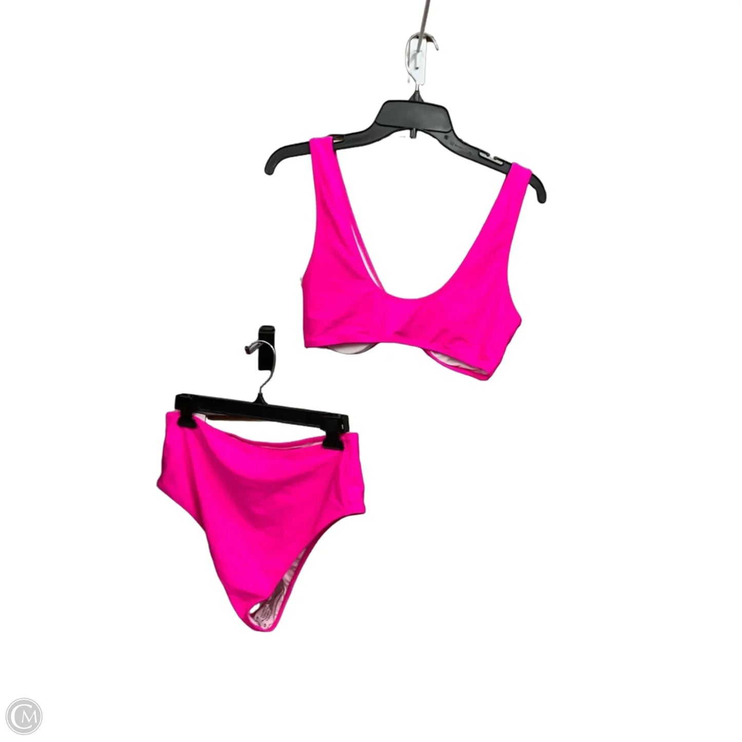 Swimsuit 2pc By Clothes Mentor In Pink, Size: L