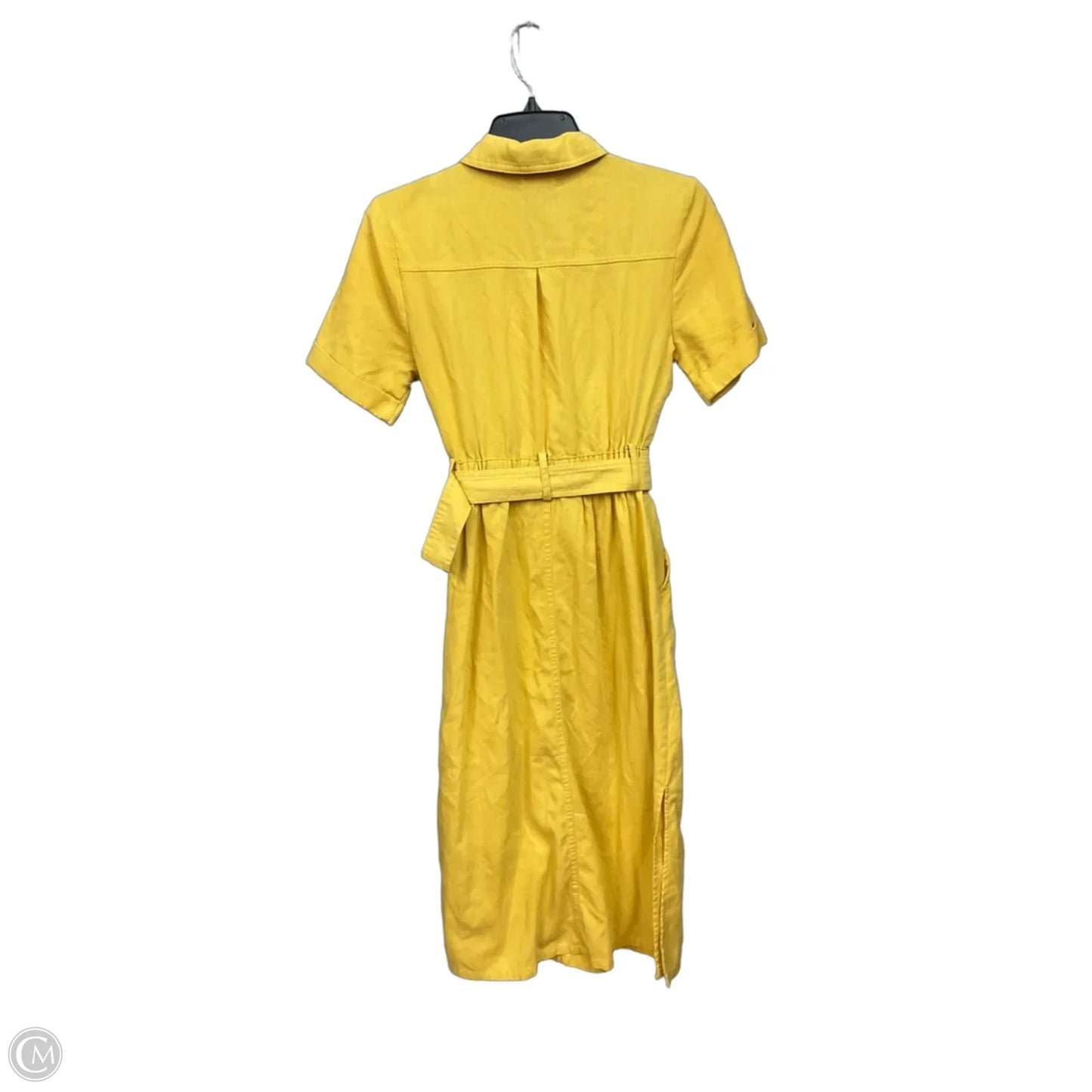 Dress Casual Short By Melloday In Yellow, Size: Xs