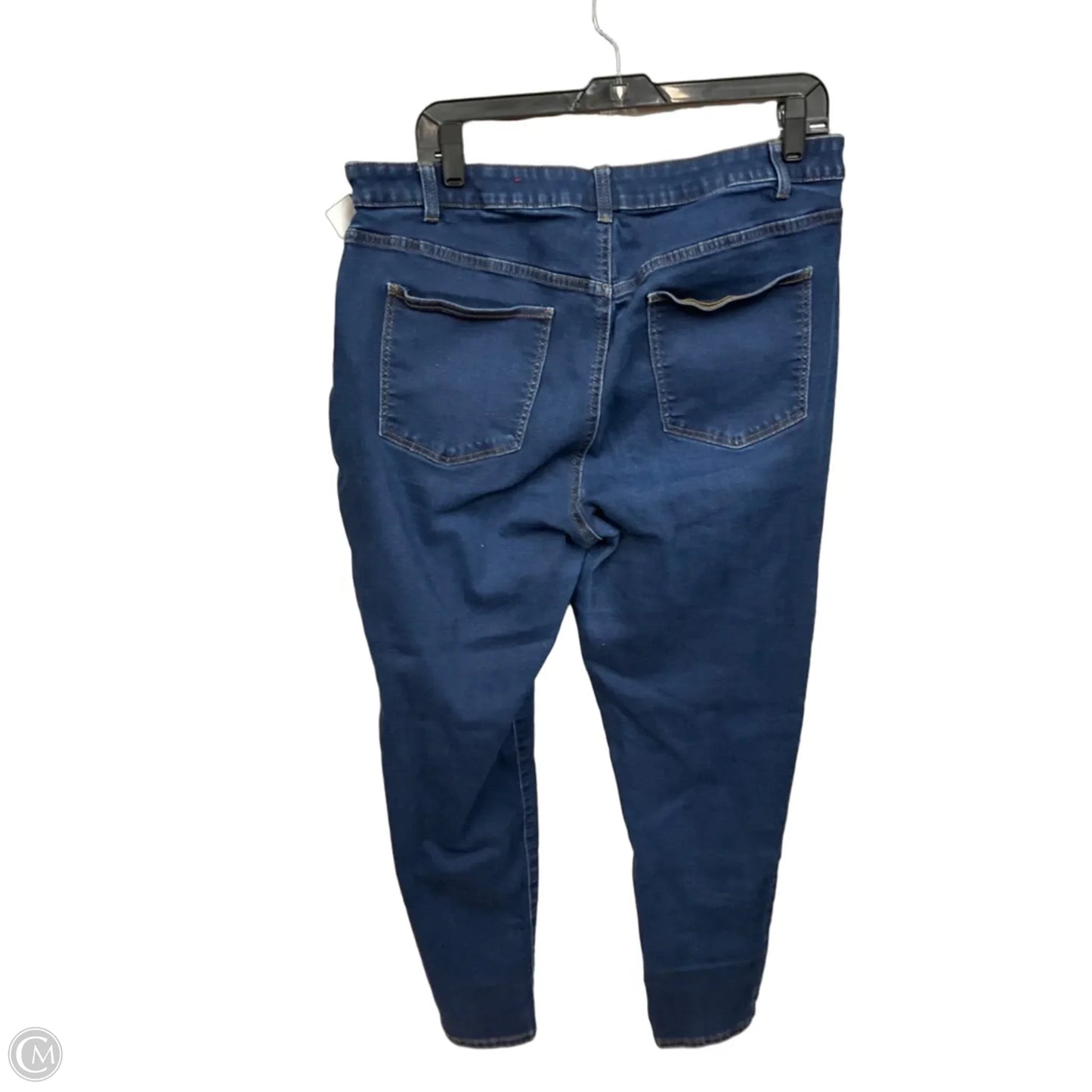 Jeans Skinny By Talbots In Blue Denim, Size: 16