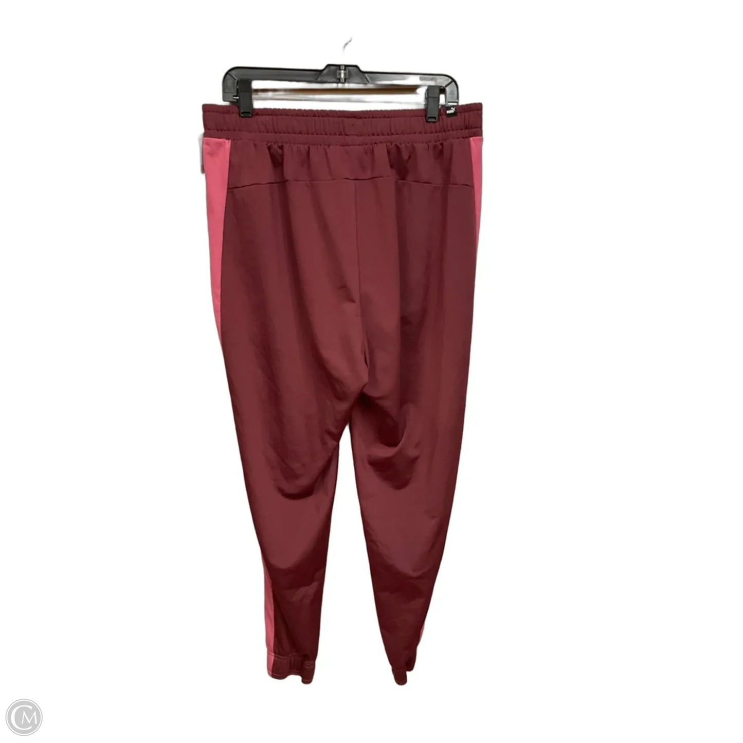 Athletic Pants By Puma In Maroon, Size: 1x