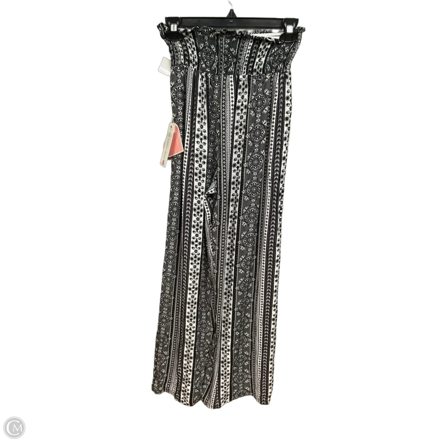 Pants Lounge By Clothes Mentor In Black & White, Size: 8