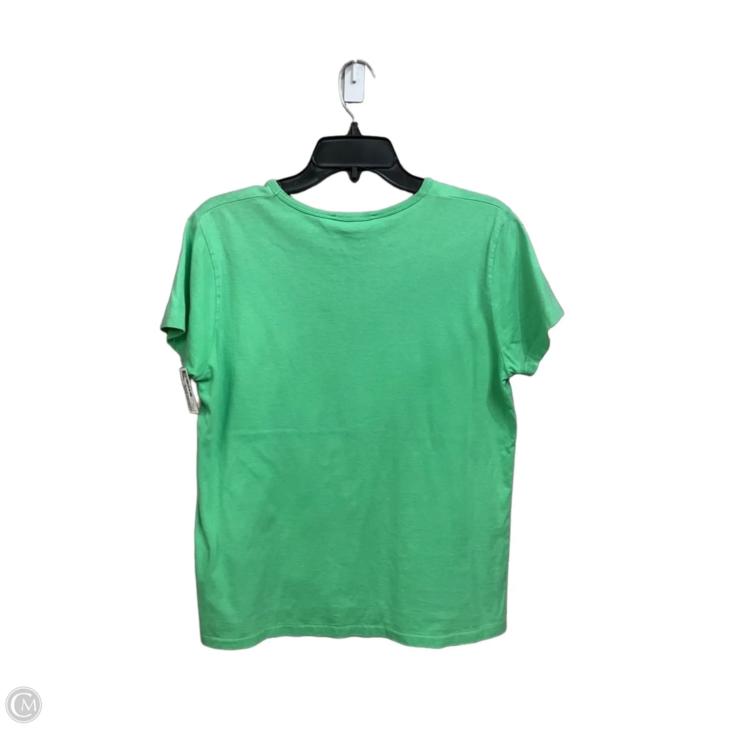 Top Short Sleeve By Ralph Lauren Blue Label In Green, Size: Xl
