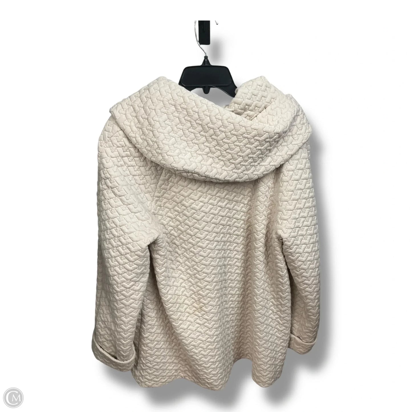 Coat Other By Coldwater Creek In Cream, Size: L