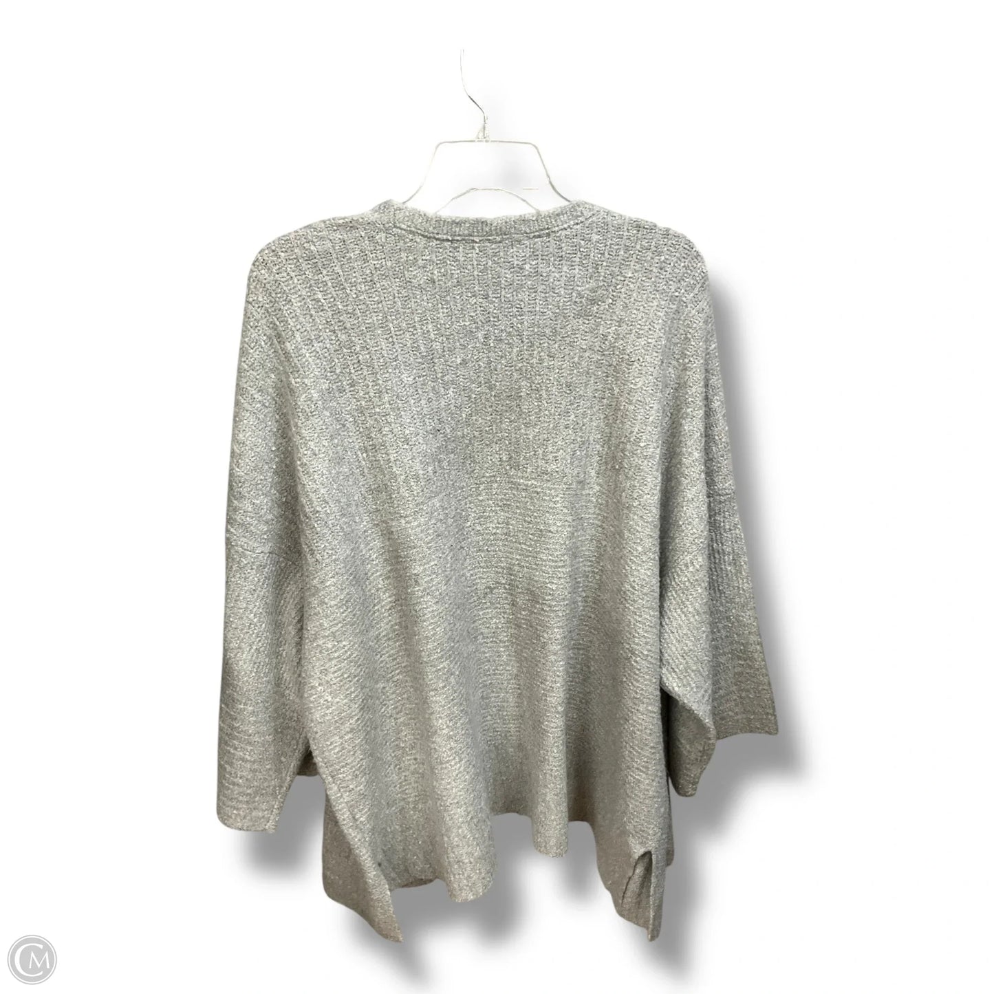 Cardigan By Pure Jill In Grey, Size: Xl