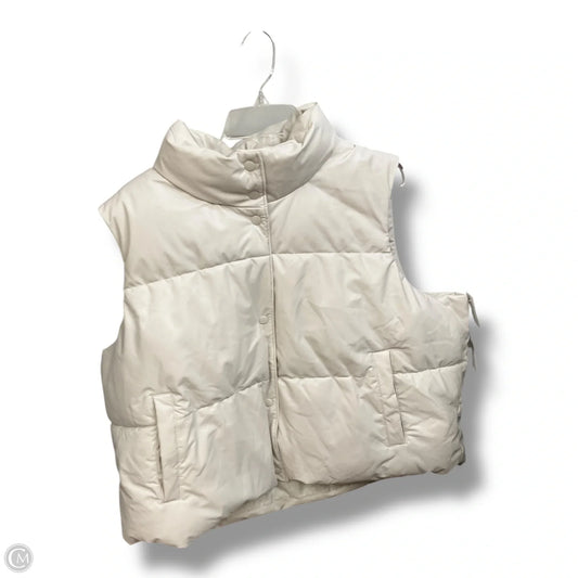 Vest Puffer & Quilted By Old Navy In White, Size: Xxl